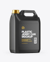 Plastic Jerry Can Mockup