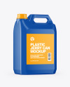 Plastic Jerry Can Mockup