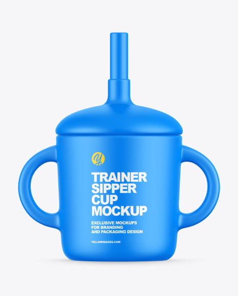 Infant Trainer Sipper Cup Mockup