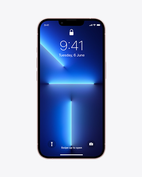 iPhone 13 Pink Mockup