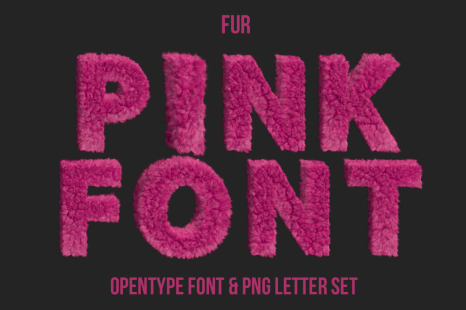 Fur Pink Font