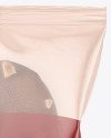 Chocolate Popsicle Ice Cream with Nuts Mockup