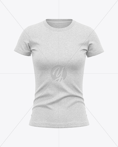 Free Women’s Heather T-Shirt Mockup Apparel Mockups