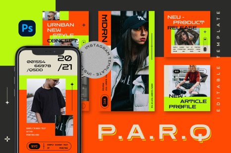 Parq Instagram Template