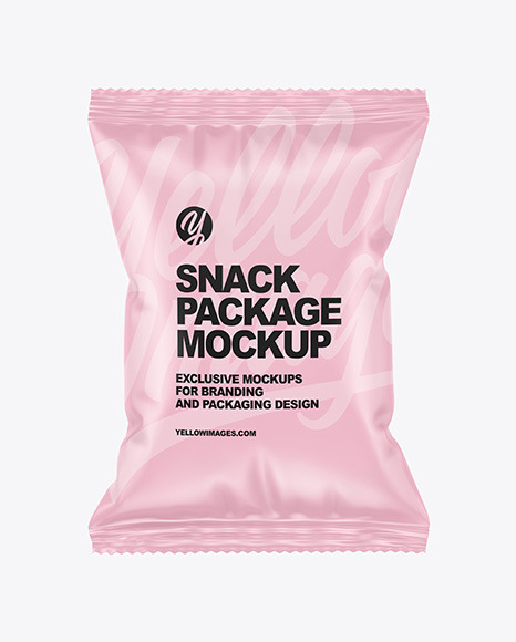 Matte Snack Pack Mockup