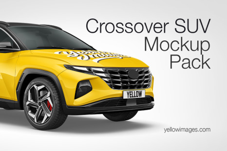 Compact Crossover SUV Mockup Pack