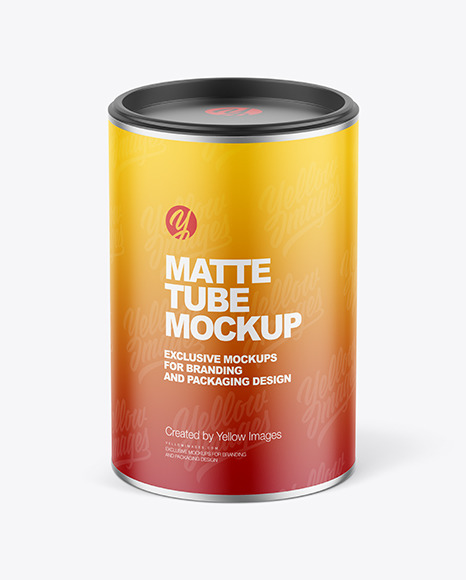 Matte Tube Mockup