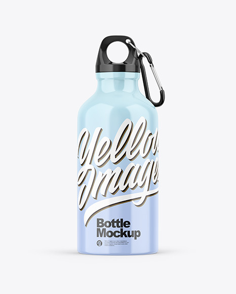 Glossy Sport Bottle Mockup - Free Download Images High Quality PNG, JPG