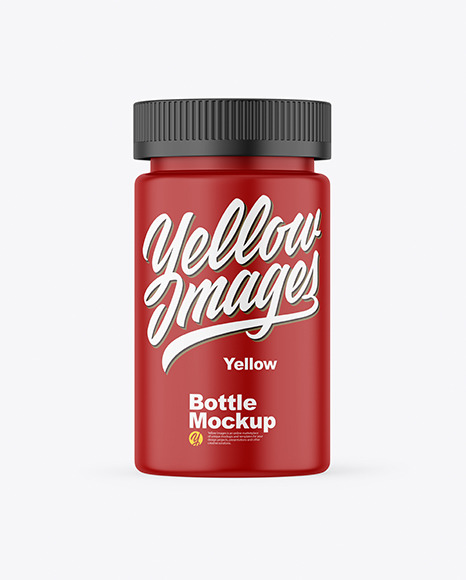 Matte Bottle Mockup