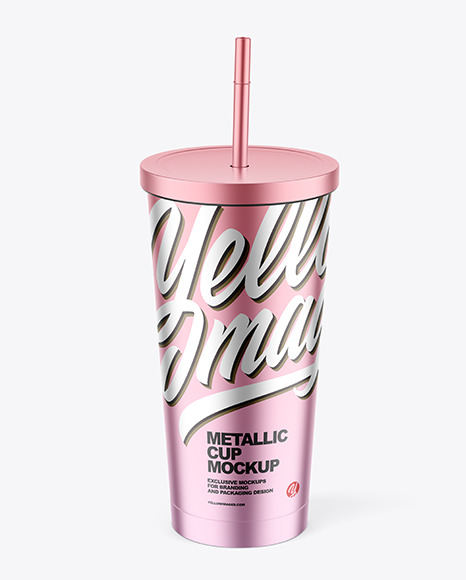 Stainless Steel Cup Mockup