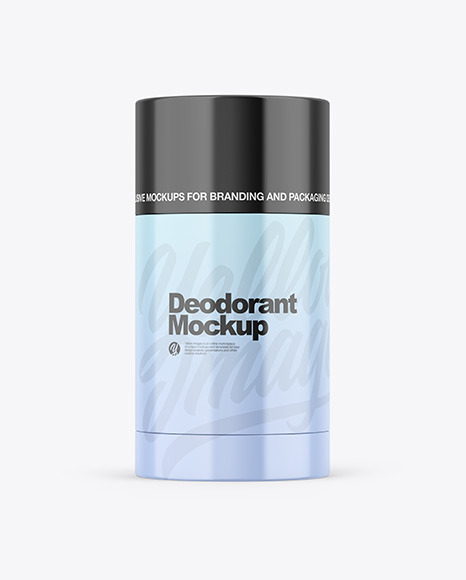 Glossy Deodorant Mockup