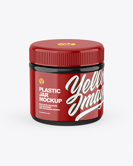 Glossy Jar Mockup