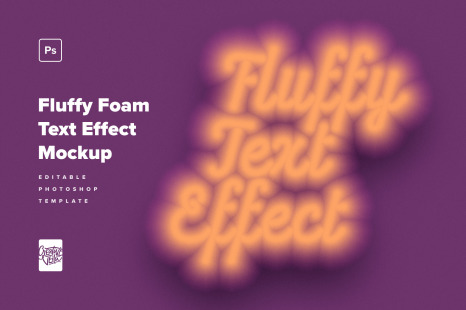 Split - Sliced Text Effect Mockup
