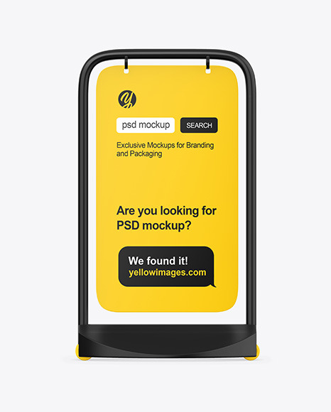 Advertising Board Mockup