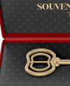 Souvenir Case with Key Mockup