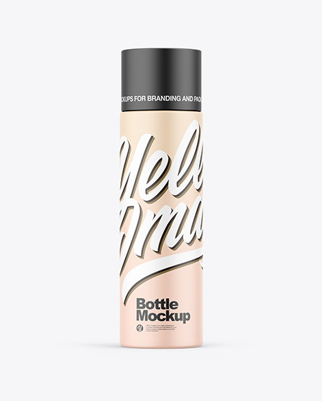 Matte Bottle Mockup