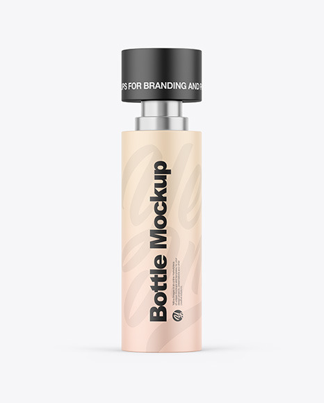 Matte Bottle Mockup