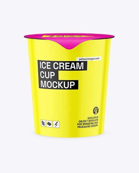 Glossy Cup Mockup