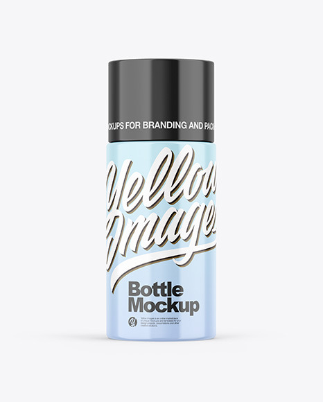 Glossy Bottle Mockup