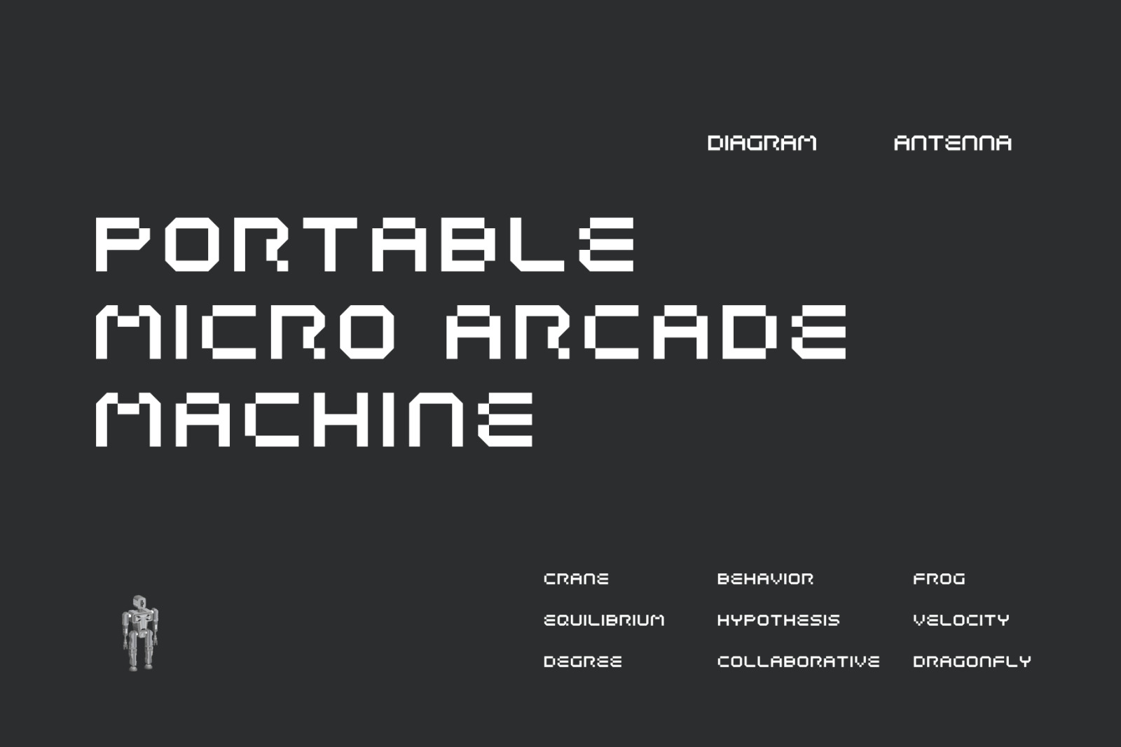 Woqna Tech Font