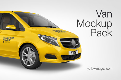 Van Mockup - Pack