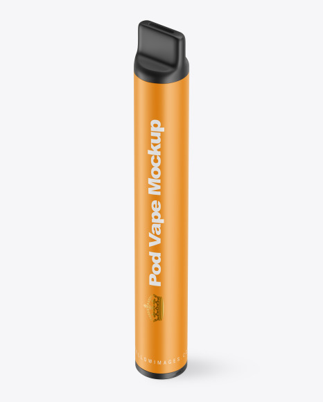 Matte Pod Vape Device Mockup