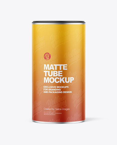 Matte Tube Mockup