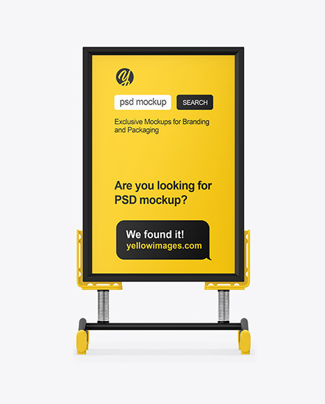 Advertising Stand Mockup