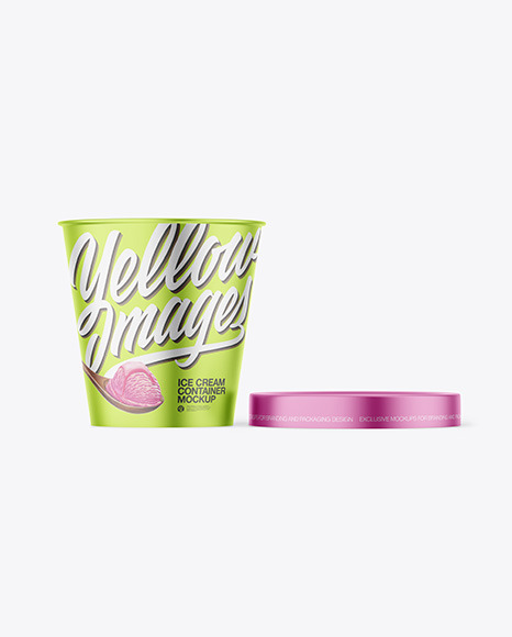 Ice Cream Container