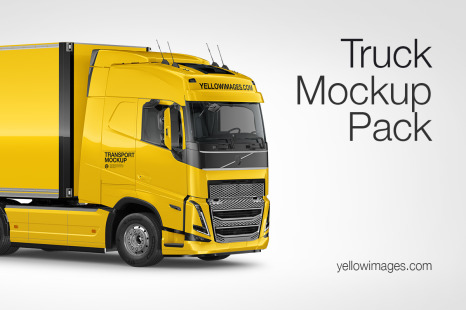 Truck Mockup Pack
