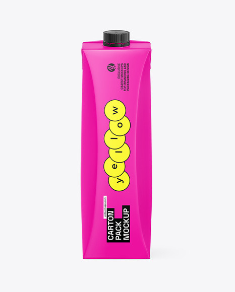 Matte Carton Pack Mockup