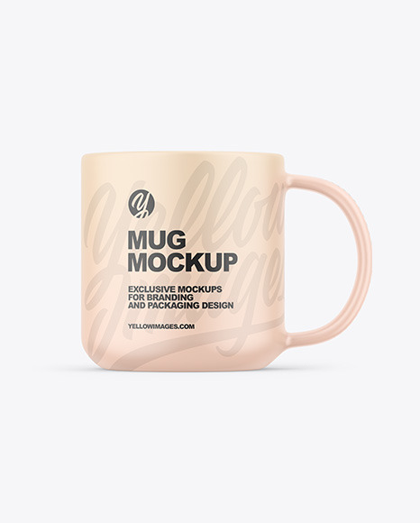 Matte Mug Mockup