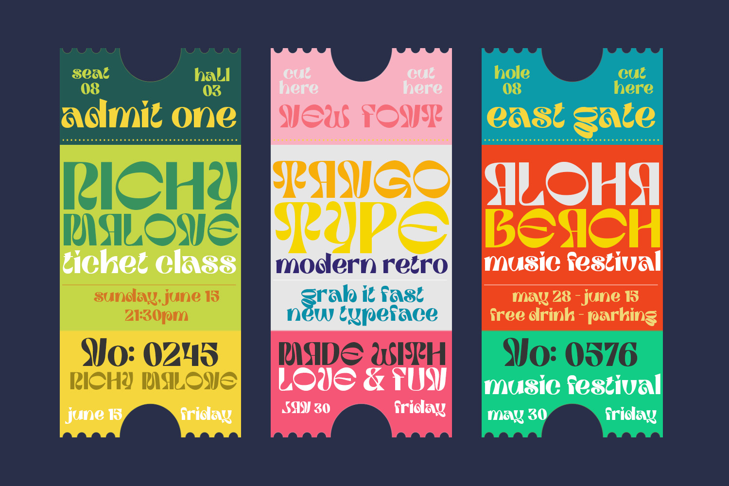 Tango - Display Font