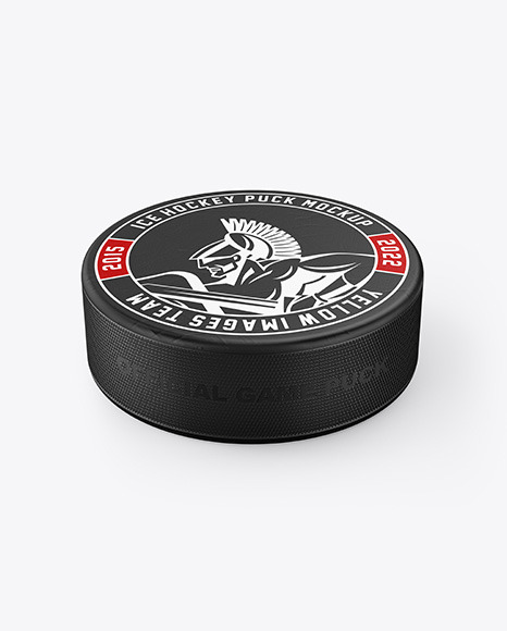Hockey Puck Mockup