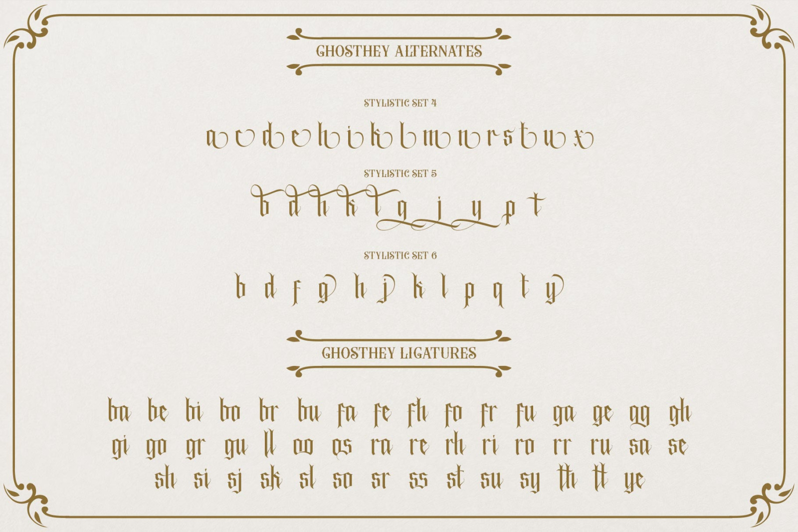 Ghosthey Typeface