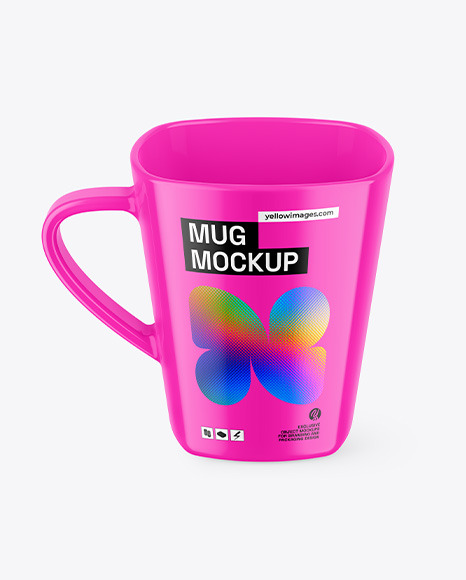 Glossy Cup Mockup