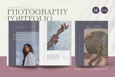 PARALEL Photography Portfolio | Canva INDD