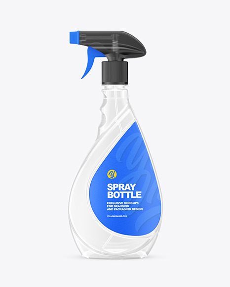 Spray Bottle Mockup
