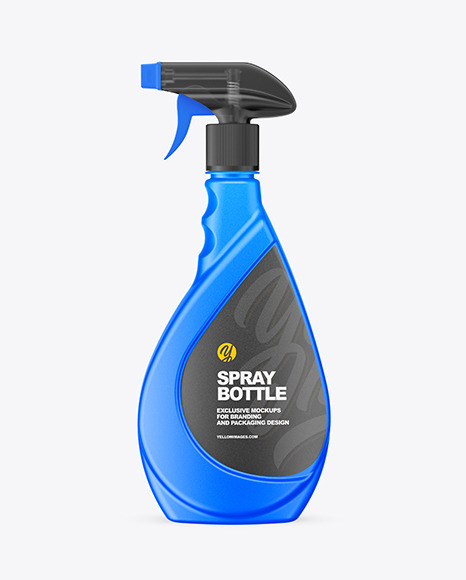 Spray Bottle Mockup