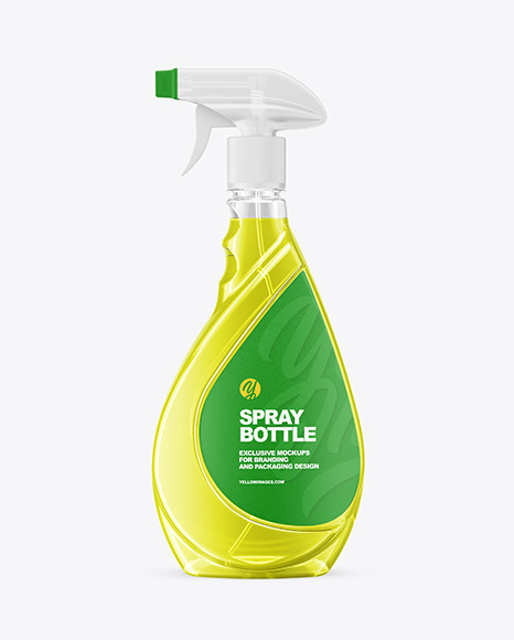 Spray Bottle Mockup
