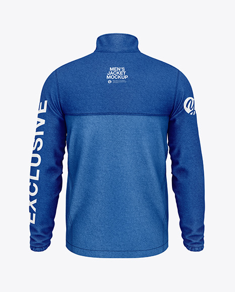 Men&#039;s Fleece Jacket Mockup