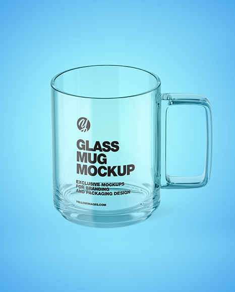 Glass Mug Mockup - Free Download Images High Quality PNG, JPG