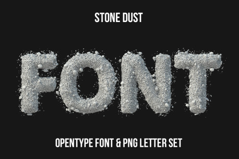 Stone Dust Font