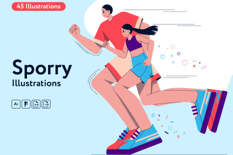 Sporry Illustrations