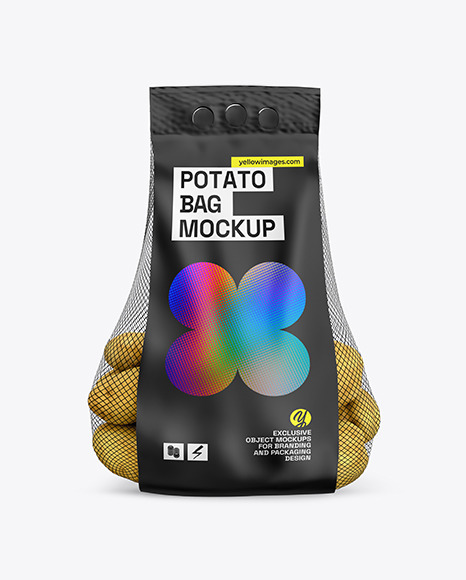 Potato Bag Mockup