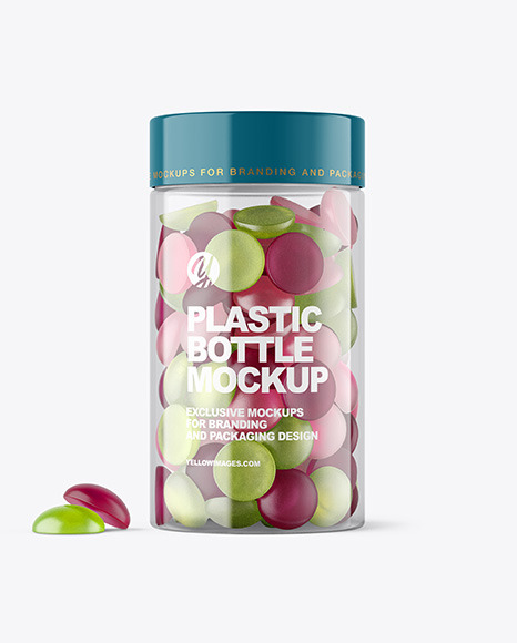 Gummies Jars mockups