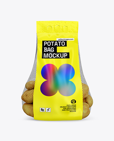 Potato Bag Mockup