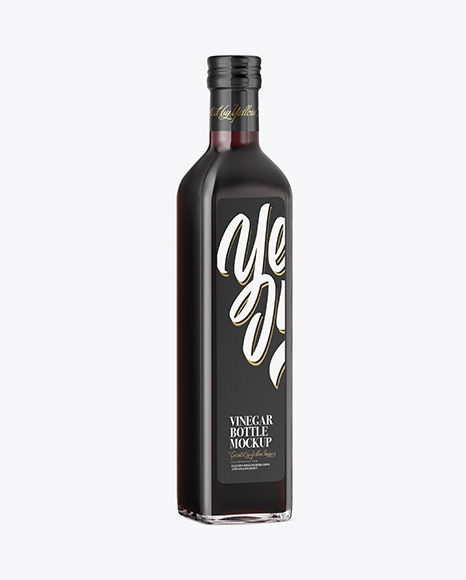 Balsamic Vinegar Bottle Mockup