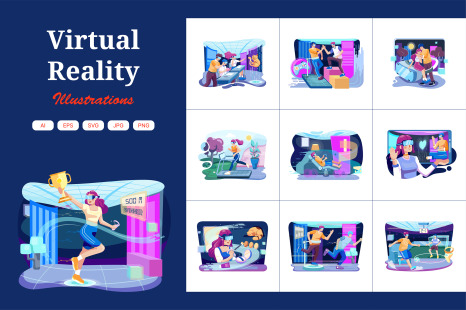 M388_Virtual Reality Illustration Pack