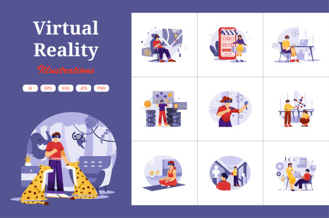 M412_VR &amp; AR Illustration Pack
